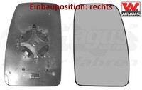 VAN Wezel 3799836 Spiegelglas FüR AußEnspiegel Rechts