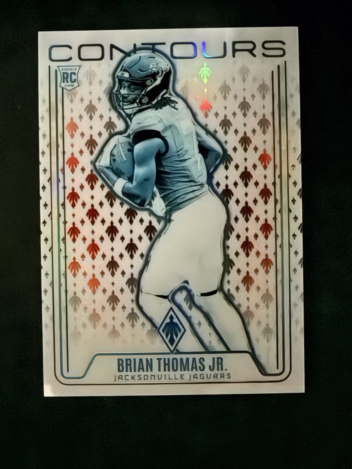 2024 Panini Phoenix - Contours Brian Thomas Jr. #CON-BTJ Red /99 (RC)