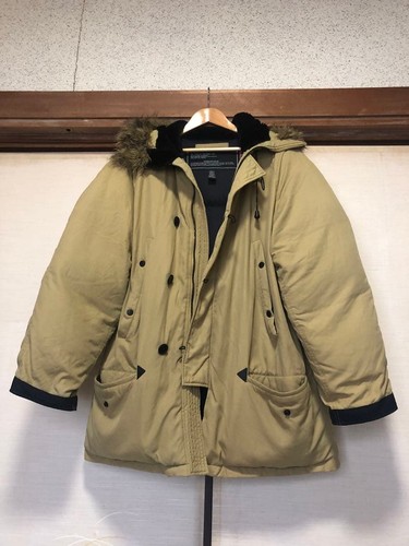 POLO JEANS Ralph Lauren N-3B Military Jacket Men L Warm Windproof Zip Pullover - 第 3/14 張圖片