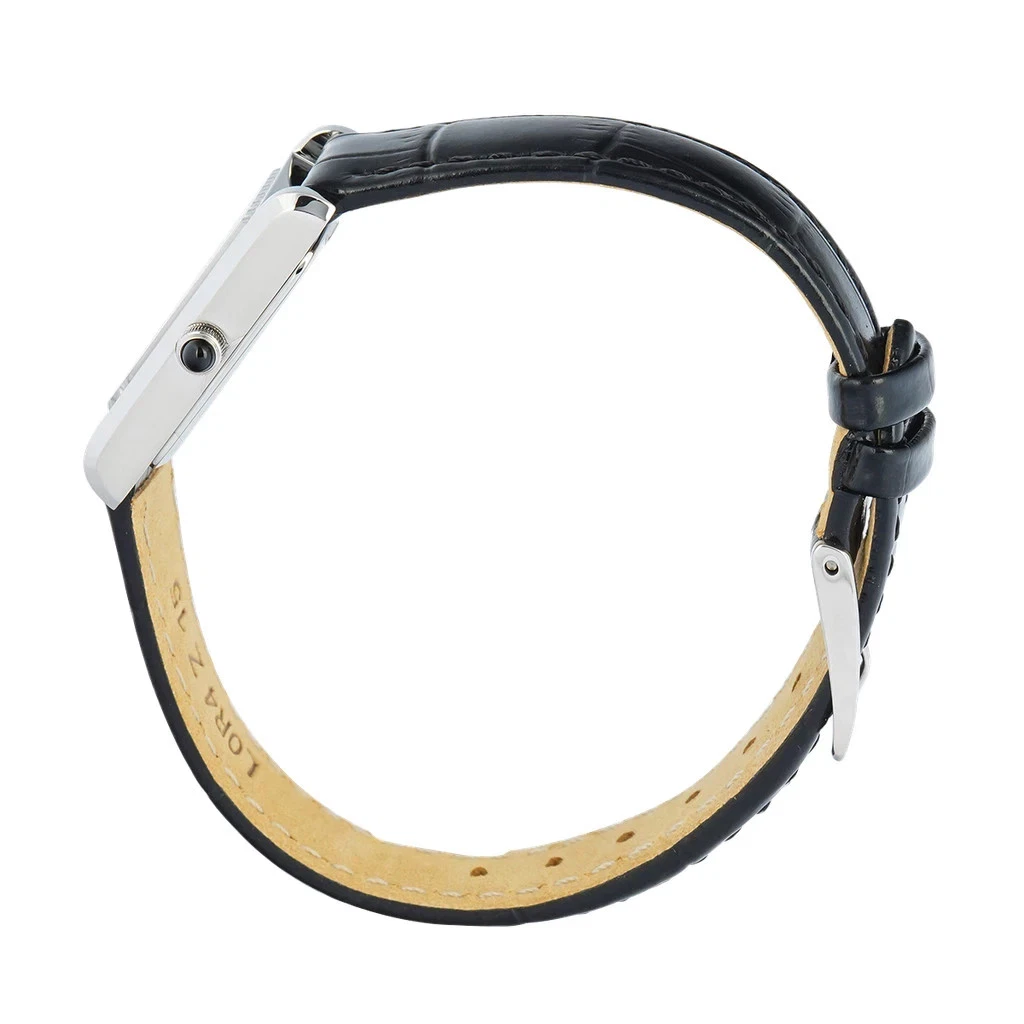 Reloj para mujer Seiko SWR107P1 cuarzo esfera blanca cuero