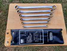6 Pc. Vintage Craftsman Double Box End Wrench Set 9 4461 V U.s.a 6 Pc. Vintage Craftsman Double Box End Wrench Set 9 4461 V U.s.a