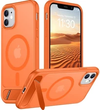 Temdan Magnetic Compatible with iPhone 11 Phone Case, Built-in Invisible Kick...