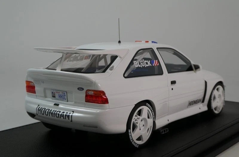 TopMarques Ford Escort RS Cosworth Ken Block base Rally 2017 1/18 TOP147A - Immagine 2 di 4