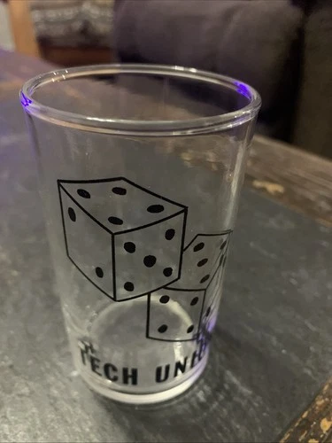 Vintage Texas Tech TECH UNION Glass
