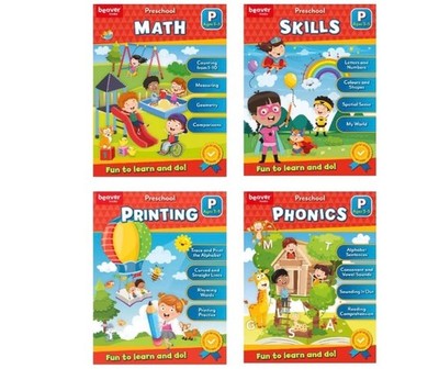 Head Start Workbooks for Kids Ages 3-5, Fun Preschool Workbooks for Learning Rea