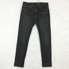 Levi's Mens Jeans 510 Skinny Fit Black Denim Classic Stretch 32x32