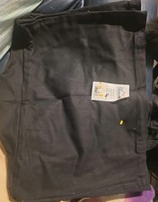 Canvas Tote Bag 100 Cotton, 17"x13"x4"x4", Black, New