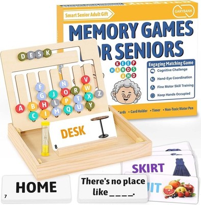Memory Games for Seniors, Dementia Puzzle Activities for Seniors, Memory Matchin