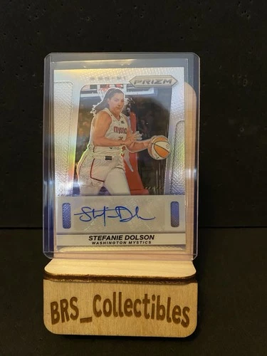 2025 WNBA Panini Prizm Stefanie Dolson SILVER Vet Auto Mystics