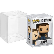 Premium Funko Pop Protectors   Clear PET Cases 10/20/50/100 Pack for 4  Pops