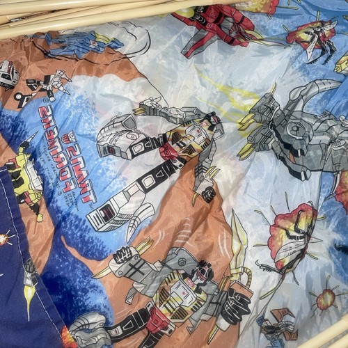 Vintage Transformers G1 Hide N Sleep Tent For Child Twin Size Bed - Picture 3 of 4