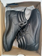 Size 6 REEBOK KIDS FREESTYLE HIGH BLACK SNEAKER GX7228 100045576 F/S HI