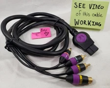 Monster Cable Nintendo GameCube SNES N64 Super S-Video SVideo Composite GL-250