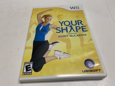 Your Shape: Featuring Jenny McCarthy Nintendo Wii, 2009 Video Game