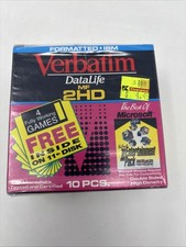 VERBATIM DataLife MF 2HD 3.5 Microdisks 10 Pieces - NEW SEALED