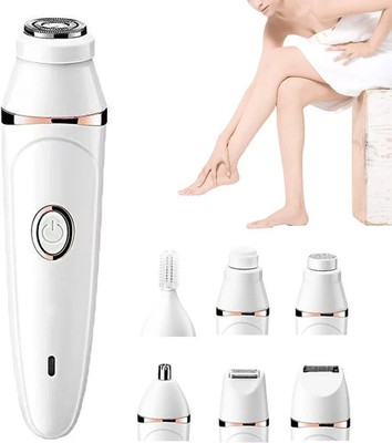 Maquina de afeitar facial 7 en 1 para mujer: kit de herramientas de belleza