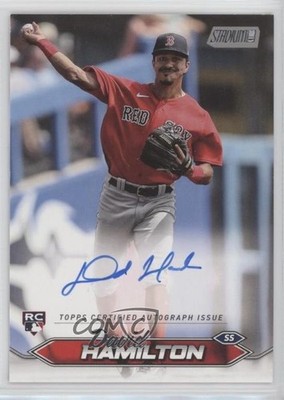 2024 Topps Stadium Club David Hamilton #SCBA-DH Rookie Auto RC 1fi4