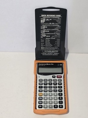 Calculated Industries Construction Master Pro 4065 Scientific Calculator 
