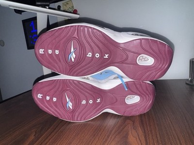 Reebok Question Low Phillies Blue Maroon GZ0990 Nubuck Sneaker