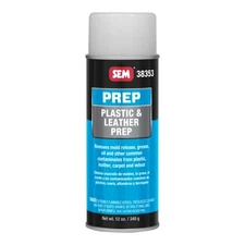 SEM 38353 Plastic & Leather Prep Cleaner Adhesion Promoter Aerosol 12 oz.