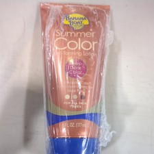 Banana Boat Summer Color Self-Tanning Lotion, Deep Dark Color 6 oz Tube