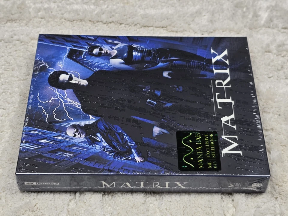 THE MATRIX - MANTA LAB FULL SLIP 4K + BLU RAY STEELBOOK - NEW & SEALED - Image 4 of 4