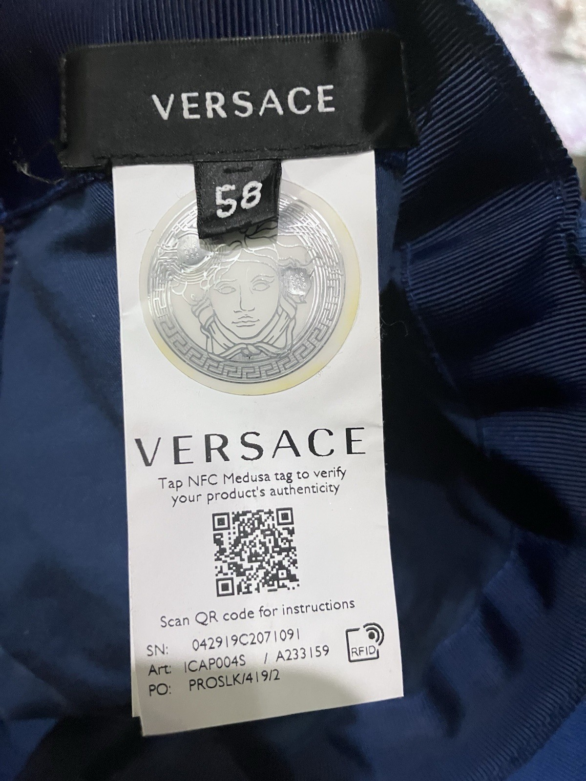 Versace Authentic Hat - image 4