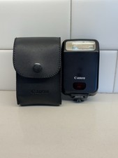 Canon Speedlite 160E Flash + CASE  - Untested