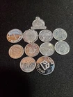 (11) 1 GRAM 0.999+ PURE SILVER ROUNDS MIXED DESIGNS