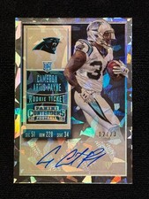 02/23 Cameron Artis-Payne 2015 Panini Contenders Auto Cracked Ice RC #102