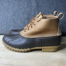 Vintage LL Bean Bean Boots Womens 10 Maine Hunting Shoe Duck Boot Made in USA