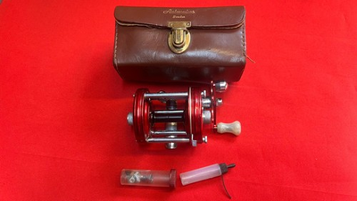 #ad #ad ABU Ambassadeur No 6000 Mulitiplier Fishing Reel. Leather Case. Oil Parts Tube. GBP 148.00