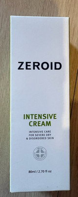 ZEROID Intensive Care Face Moisturizer for Extremely Dry Skin (2.70fl) Exp 4/28