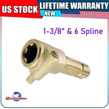 Upgraded PTO Extender Adapter for Tractor - 1-3/8" & 6 Spline Female & Male 70HP