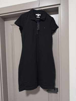 Tommy Hilfiger Women Black Polo Dress Small Slim Fit BNWT | eBay