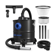 Ash Vacuum, Pellet Stove Vacuum Cleaner, 5.3 Gallon, 20kPa, 1200W Powerful Mo...