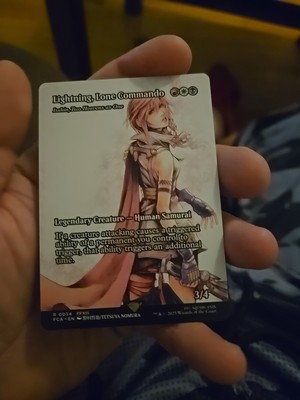 Foil 孤高の戦士ライトニングLightning, Lone Commando MTG Lightning, Lone Commando (Full Art Edition) Japanese