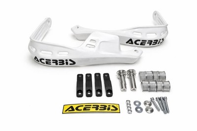 Handprotektoren Rally Brush Protektoren handguards Enduro Sumo weiß