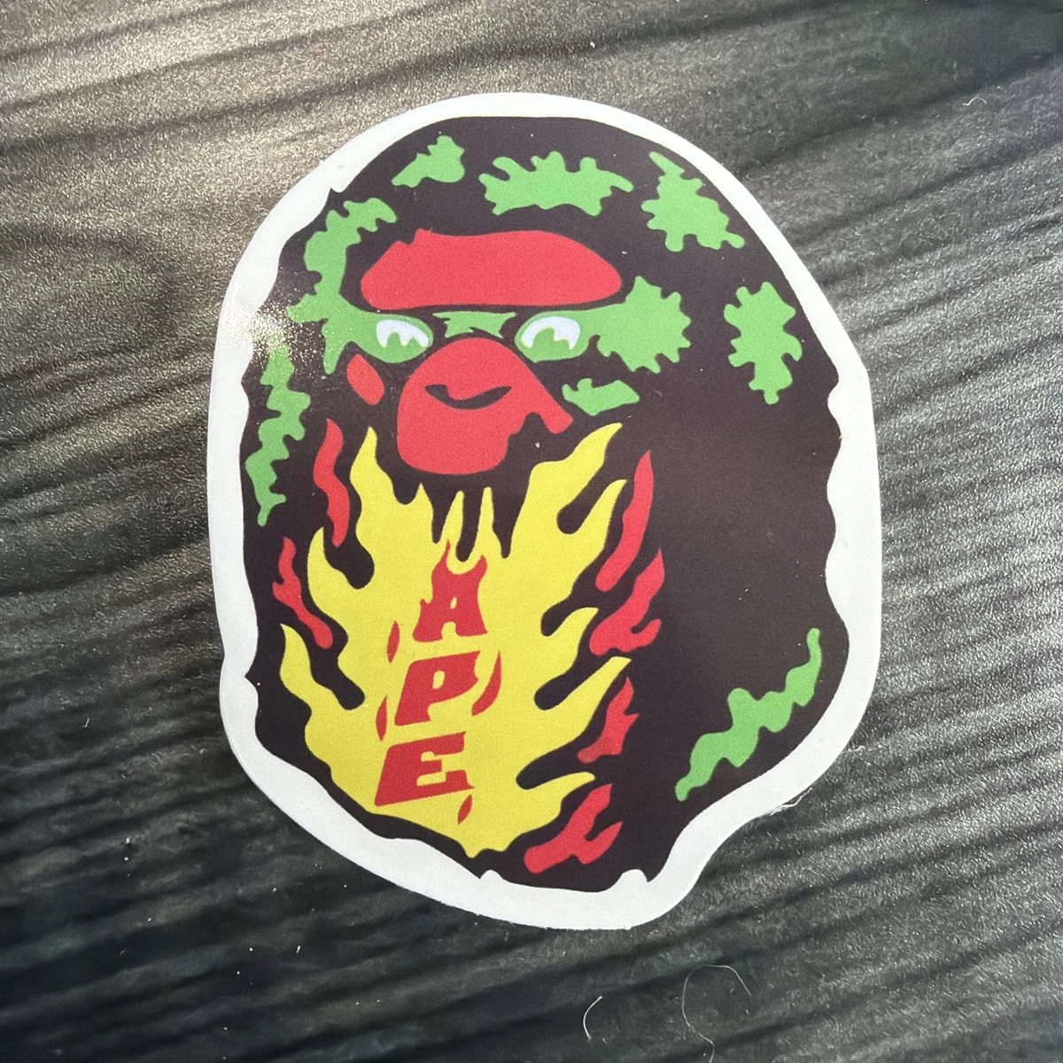 adidas gazelle silver green womens Bape 3d Skateboard Decal Sticker  Decalfly
