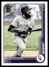 2021 Topps Big League Charlie Blackmon Colorado Rockies #232 11013