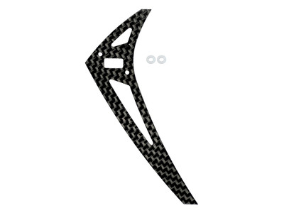 Microheli Blade 200 S / 230 S / 250 CFX Carbon Fiber Vertical Fin MH-230S064VG