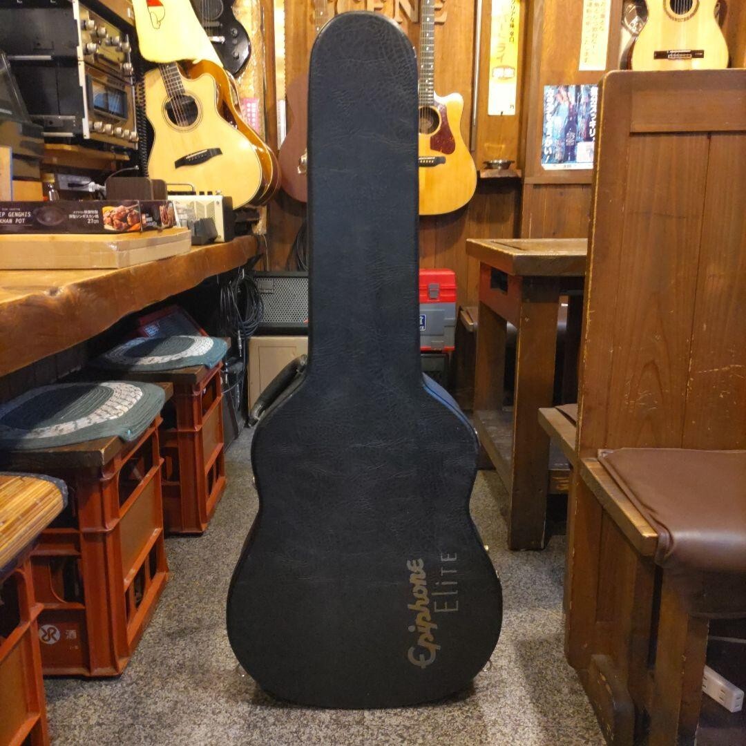 Epiphone J-45 Elite Acoustic Guitar, Japan Made, 2002 Model, Hard