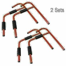 Folding Hanger Wall Mount Kayak Rack Storage Rack Surfboard Canoe Hanger 2 SETS