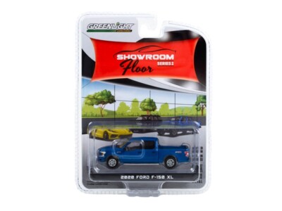 2020 Ford F-150 XL with STX Package - Blue 1:64 Scale Model