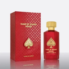 Game of Spade Rouge Extrait by Jo Milano Paris 3.4 oz Parfum Luxury Collection