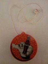 12 Coca Cola Necklace Safes-Polar Bear on Lid (3 In.)(2000) Plastic (New)