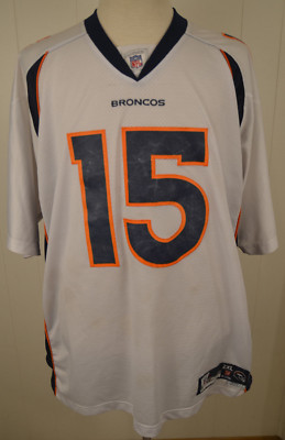 Authentic Reebok Denver Broncos Jersey #15 Brandon Marshall NFL Jersey 2XL White