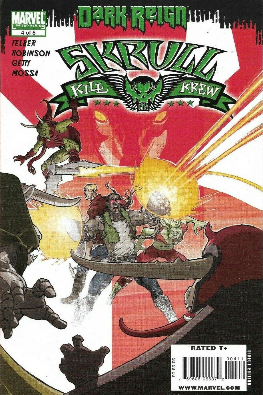 DARK REIGN - SKRULL KILL KREW #4 - Back Issue (S)