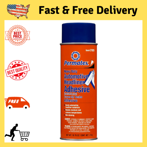 Heavy Duty Headliner Carpet Adhesive Aerosol Can Spray Sustained Glue