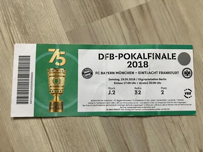 Ticket FC Bayern München - Eintracht Frankfurt DFB Pokal Finale 2018